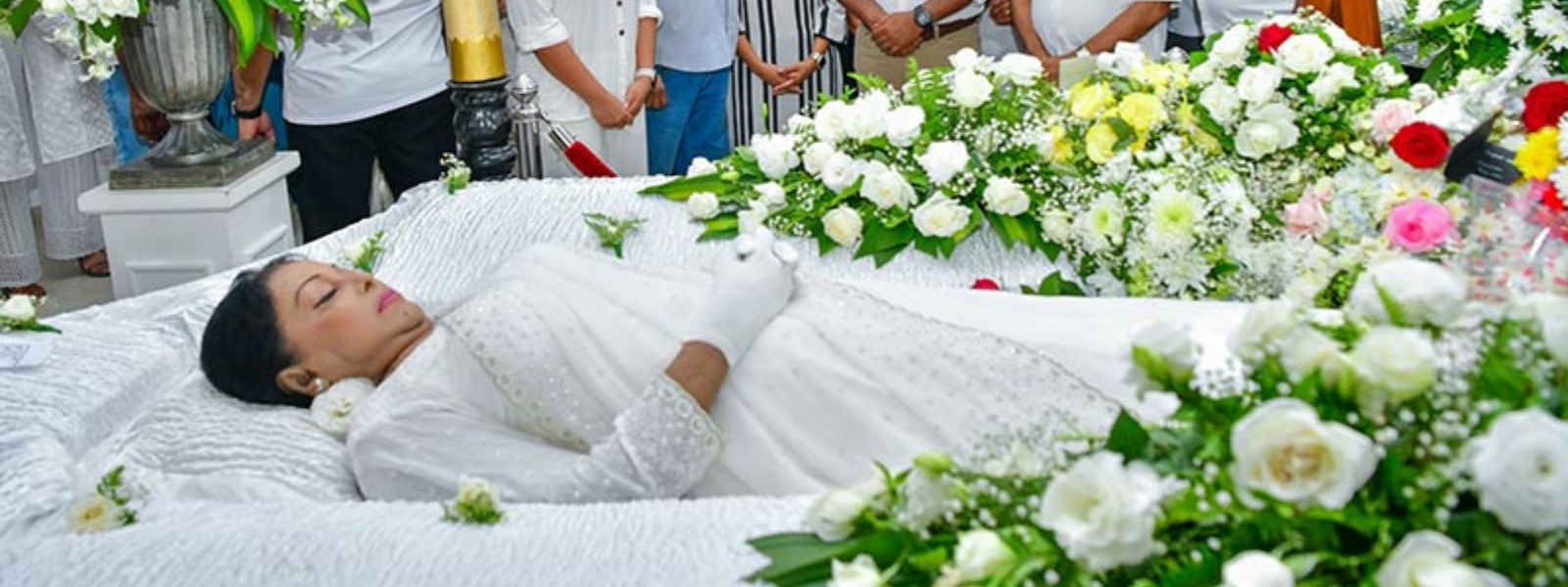 Malini Fonseka’s Last Rites at Independence Square